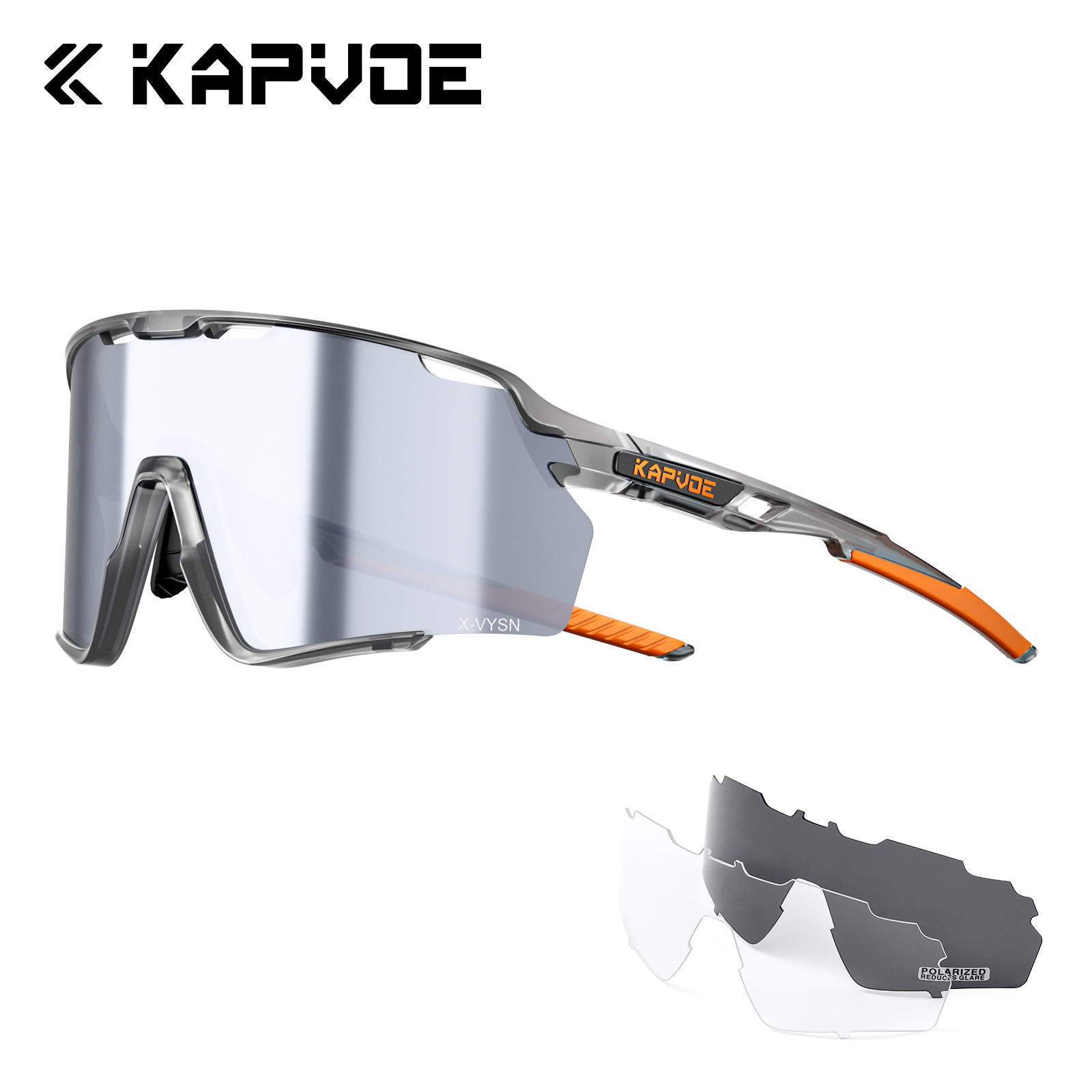 Fishing Sunglasses Polarized - Kapvoe ホット偏光サングラス釣り眼鏡男性女性スポーツサイクリング眼鏡 UV400 保護メガネ屋外乗馬ゴーグル