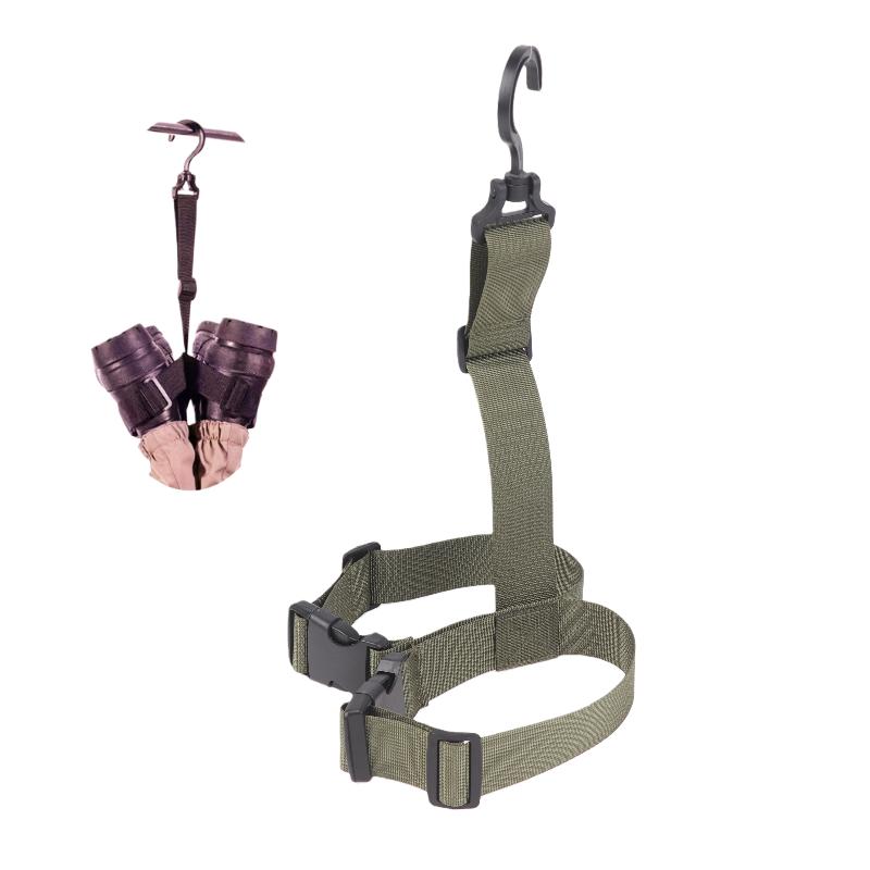 1個入り レインシューズハンガー ストラップベルト乾燥ラック - Fishing Waders のレビューと価格