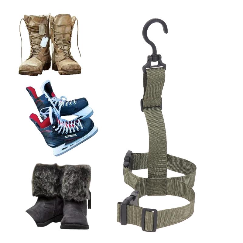 1個入り レインシューズハンガー ストラップベルト乾燥ラック - Fishing Waders のレビューと価格
