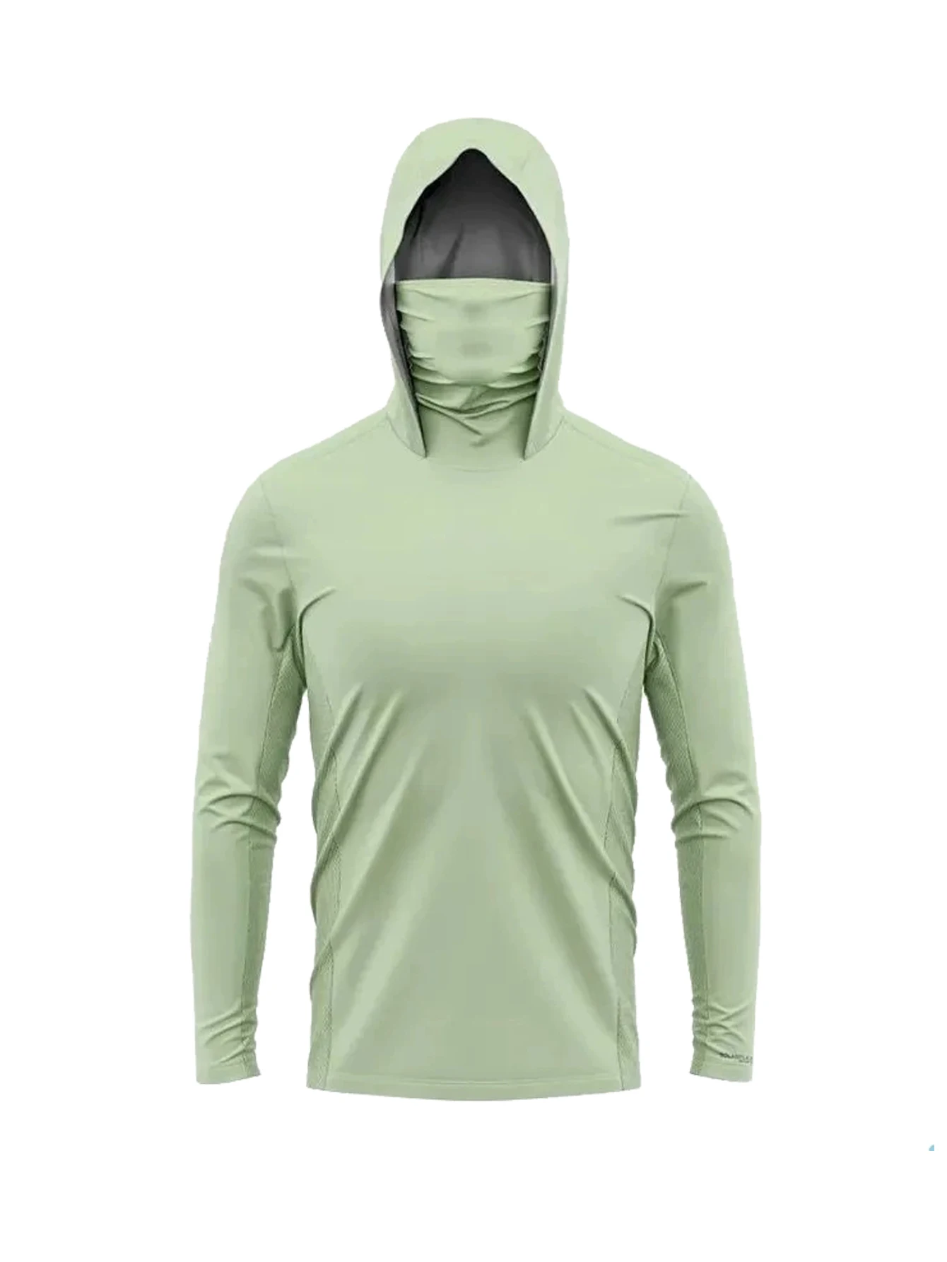メンズ長袖フィッシングフーディーマスク、UVカット日焼け防止 - Fishing Hoodie のレビューと価格