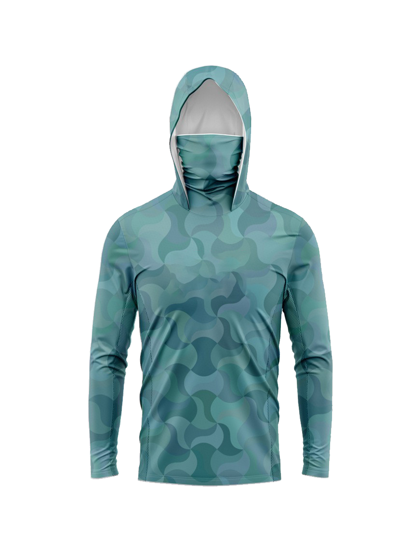 ダークシアン タレインライン カモフラージュ メンズ フィッ - Fishing Hoodie のレビューと価格